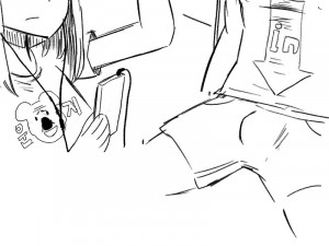 여자 엉덩이에 니킥 꽂은 썰만화 (다른 버전)