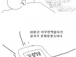 팀장님 너무 잘 속는 썰만화