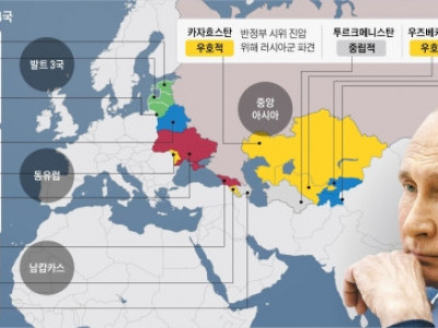 우크라에서 카자흐까지… 확대되는 푸틴의 군사 개입
