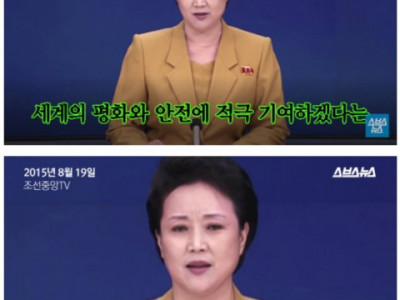 쪽바리 까는데 진심인 북한 누나