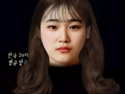 AI가 만든 한국 20대 여자 평균 외모