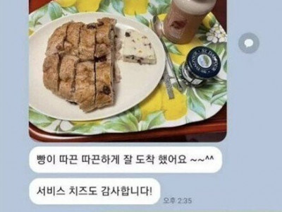 집에서 자가격리중인 동생과의 카톡