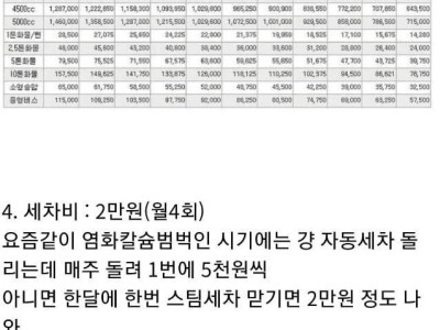 사회초년생 차량 유지비