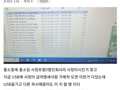 랜섬웨어 걸린 중소기업갤러리 근황
