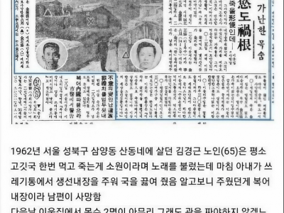 1960년대 복어요리 연쇄 사망사건