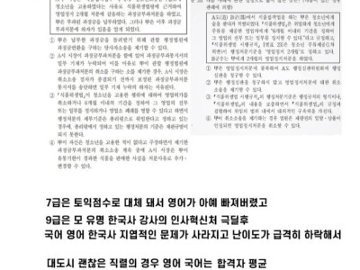 요즘 공무원시험 영어가 중3수준인 이유.jpg