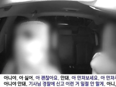 ‘다리 만져달라’ 女승객에 성추행 당한 택시 기사 “충격에 일 그만둬”