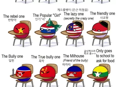 최근 서양 커뮤니티에 올라온 아시아 국가별 이미지