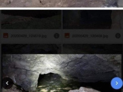 미국에서 발견된 싱크홀 내부 풍경.jpg