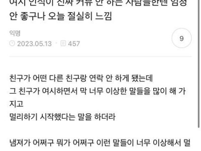커뮤안하는 사람이 보는 여시 인식