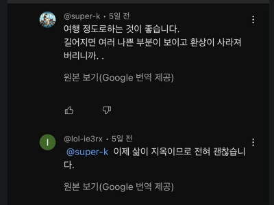 일본 여성 유투버 영상에 달린 한일 댓글 싸움.jpg