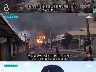 현재 실종자만 천명나왔다는 심각한 하와이 근황 ㄷㄷ..news