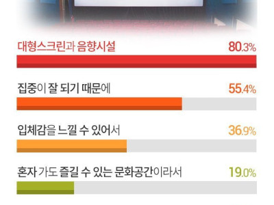 영화관에서 영화보는 이유