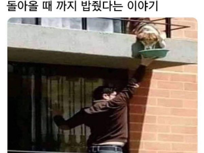 이웃이 병원에 들어간 걸 안 아랫집