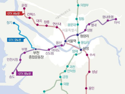 GTX-A 노선명 대국민 공모 다음주 마감…'새벽빛선' 등 900여건 후보에