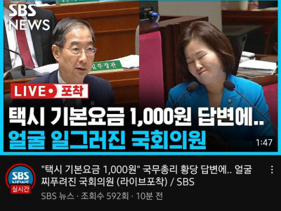 대한민국 총리님 근황