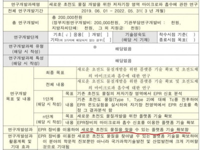 초전도물질 독점은 어렵고 추출 장치 독점은 가능