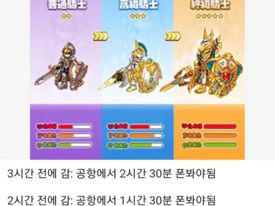 해외여행 갈 때 비행기 시간 특)