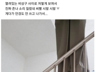 무서움주의) 진짜 깜짝놀란 디시인