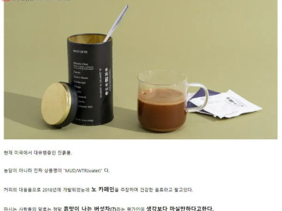 미국에서 유행 중이라는 진흙물.jpg