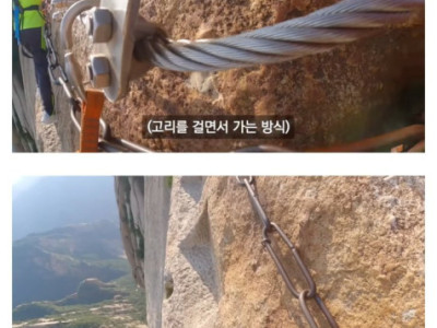 중국 화산파에 여행간 유튜버
