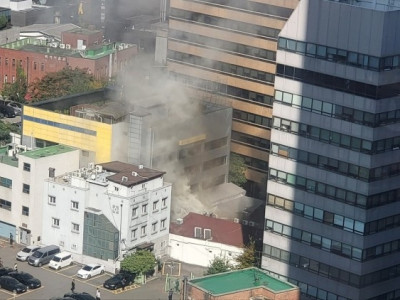 121년 가장 오래된 식당 '이문설농탕'서 화재…인명 피해 확인 중