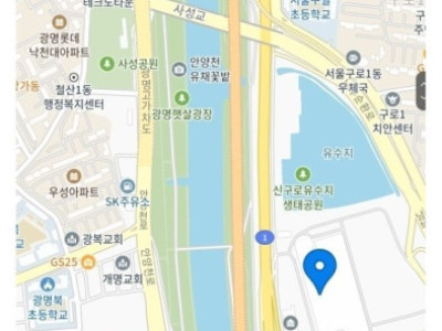 더쿠] 경기도 광명이랑 서울 경계가 특이한 이유.jpg