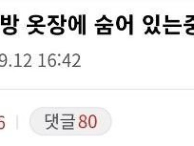 여친 자취방 옷장에 숨어 있는 이유 ㄷ..JPG