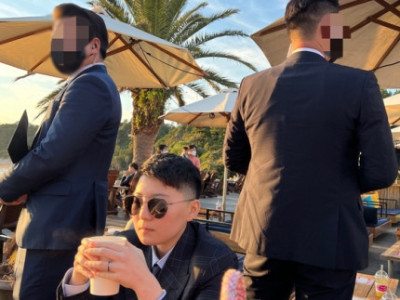 1명 당 월 1500만원 전청조, 경호원 대동한 사진 입수