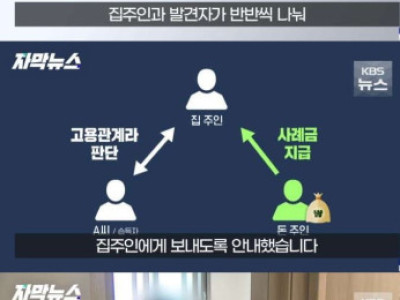 1.5억 찾아준 입주 청소원