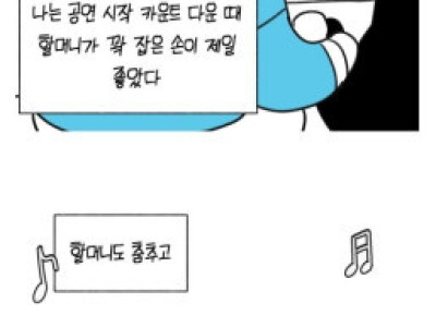 할머니랑 같이 임영웅 콘서트 본 손녀 후기.manwha