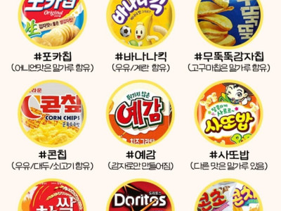 밀가루 안들은 과자라네요