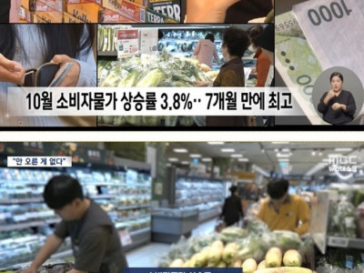 대한민국 물가 난리났다.jpg