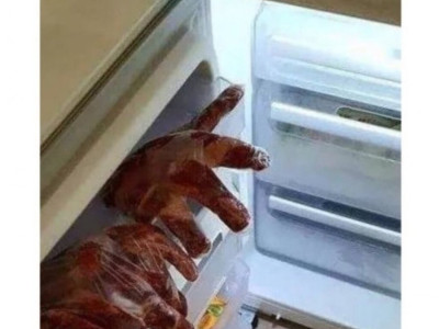 고기좀 비닐에 싸서 냉장고에 넣어놔~~