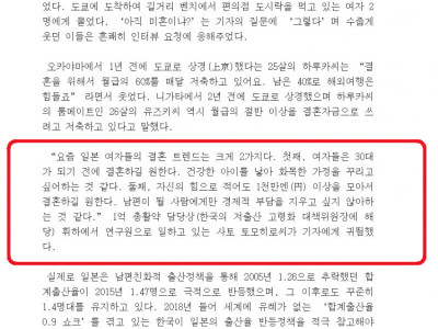 일본 결혼 트랜드