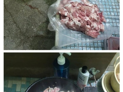 디갤] 고기가 생겨서 고기 구워 먹는 중.jpg