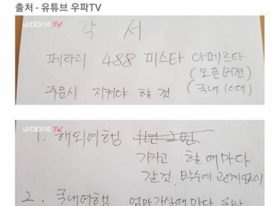 엄마가 페라리 사주는 조건 jpg