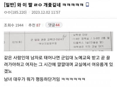 요즘 수능 끝난 고3 근황 ㄷㄷ..jpg