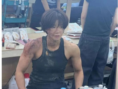 스위트홈2 촬영하는 이시영 피지컬 상태