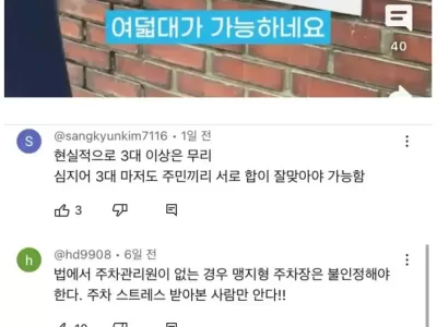 맥시멈 8대 주차장