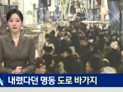 뉴스] 바가지 잡겠다던 명동 근황.jpg