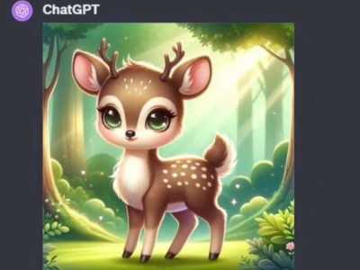 행복한 사슴을 그려줘.jpg