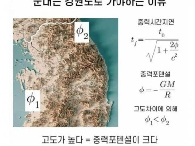 군대는 강원도로 가야하는 이유