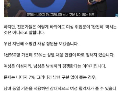이상한 소방관 체력시험