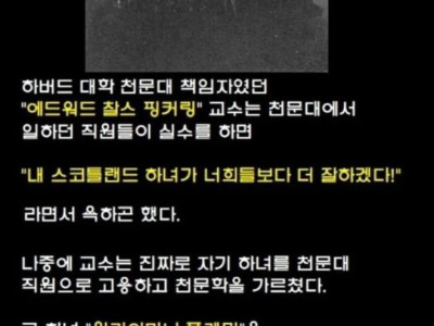하녀가 지성을 숨김