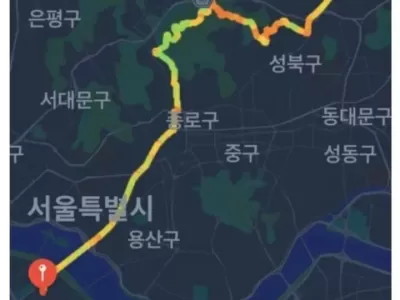 자전거 출근이 너무 힘들다는 직장인