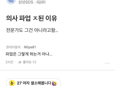 현 시점 의사파업 평가 (펌)